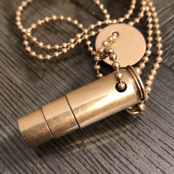 Classic - Fighting Hunger Necklace // Gold - Picture 11 of 14